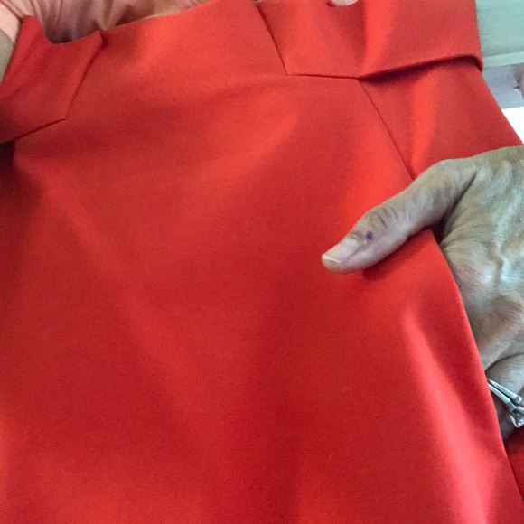Kate Spade New York orange dress w/bow in back S 4 - Picture 6 of 6